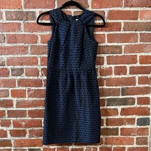 Shoshanna Navy Sleeveless Dress